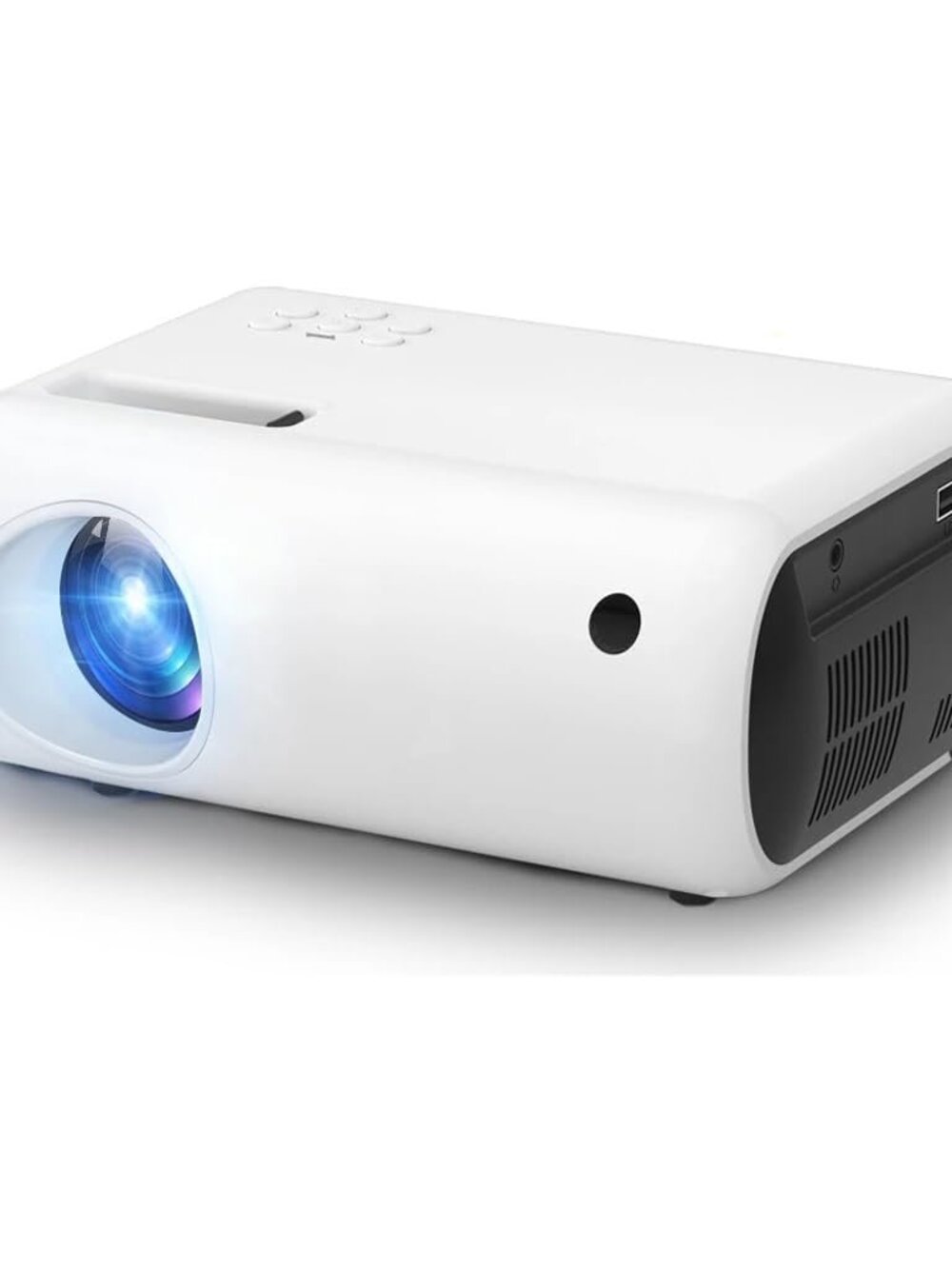 New Portable Mini Projector for Home Theater, 720P 1080P Support, iOS Android Ph